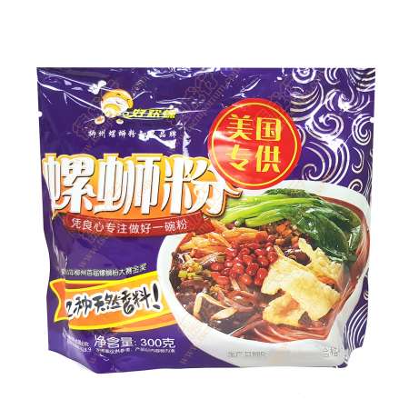 HAOHUANLUO Instant Spicy Rice Noodle 300g 好欢螺 螺蛳粉 300g 好歡螺 螺螄粉 300g
