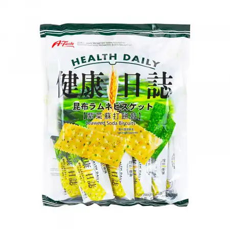 A-TASTE 健康日记 紫菜苏打饼干 432g 