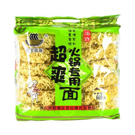 民宝面食火锅专用面600g 美国德成行
