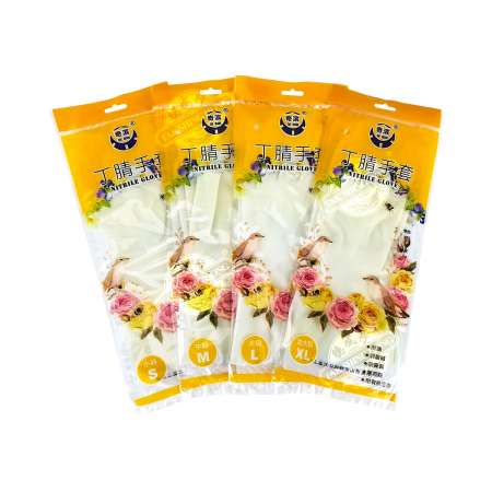 NITRILE GLOVE Rubber Gloves (Non-slip and Durable) One Pair (S/M/L/XL) 丁腈 胶手套(防滑耐用) 一双 (S/M/L/XL) 丁腈 膠手套(防滑耐用) 一雙 (S/M/L/XL)