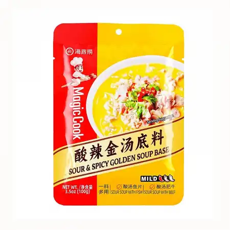 海底捞 酸辣金汤底料 微辣 100g