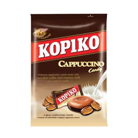 KOPIKO Cappuccino Candy 120g 卡布奇诺 咖啡糖 120g 卡布奇諾 咖啡糖 120g