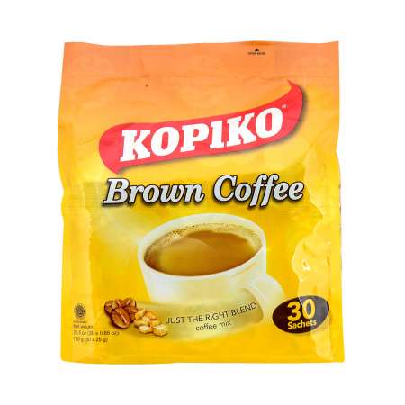 印度尼西亚KOPIKO 三合一即溶咖啡 30包 750g KOPIKO Premium 3in1 Instant Coffee Mix 30sachets 750g