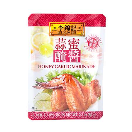 香港李锦记 蒜蜜腌酱 60g LEE KUM KEE Honey Garlic Marinade 60g