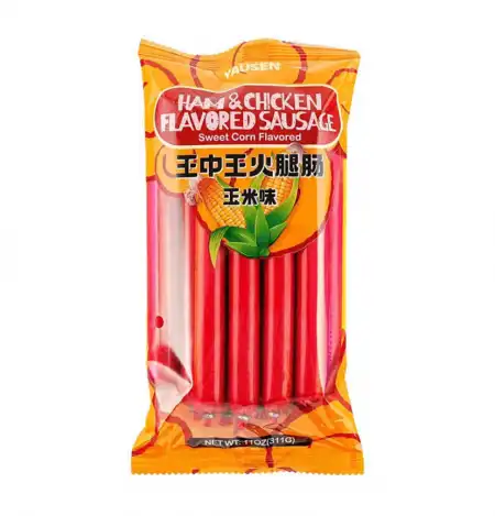 YAUSEN 王中王火腿肠 玉米味 10pcs/311g 