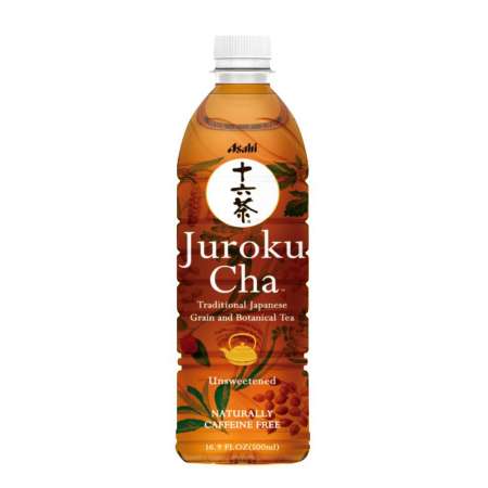 ASAHI Juroku Cha (Traditional Japanese Grain and Botanical Tea) 500ml ASAHI 十六茶 (日本传统谷物和植物茶) 500ml ASAHI 十六茶 (日本傳統穀物和植物茶) 500ml