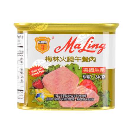 MALING Bestal luncheon Meat 340g 梅林 火腿午餐肉 340g 梅林 火腿午餐肉 340g