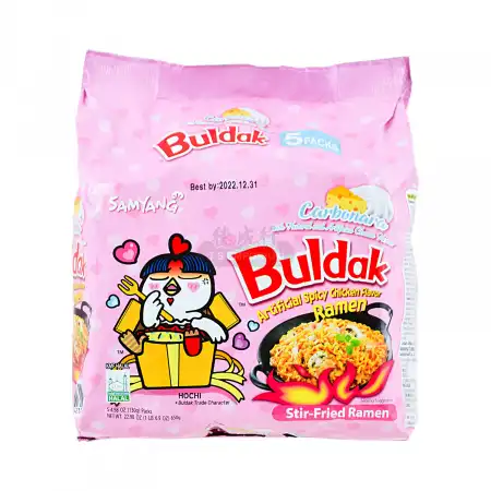 韩国三养 辣鸡拌面 奶油芝士味 5pcs/650g