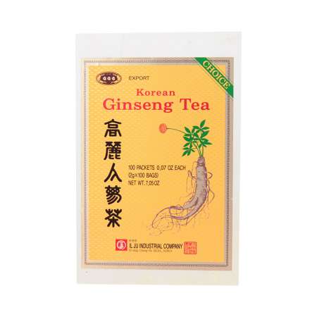 KOREA “INSAM” Instant Korean Ginseng Tea 100Bags/200g 韩国 高丽人参茶(木盒装) 100包入/200g 韓國 高麗人參茶(木盒裝) 100包入/200g
