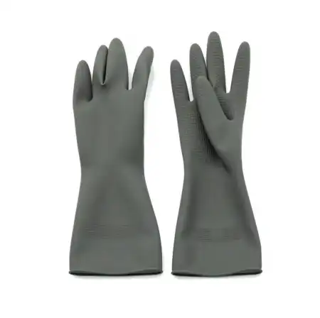 SAENGONG Latex Rubber Gloves - Medium (20x33cm)