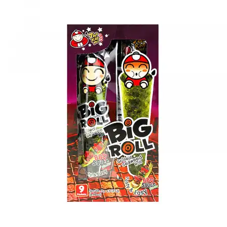 泰国小老板 紫菜卷 烧烤味 9pcs/27g