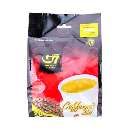 越南TRUNG NGUYEN G7 三合一速溶咖啡 (20包) 320g TRUNG NGUYEN G7 3in1 Instant Coffee Mix (20 packets) 320g