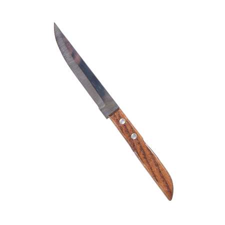JDA 不锈钢木柄刀-尖头 23x2cm (SJU0015)