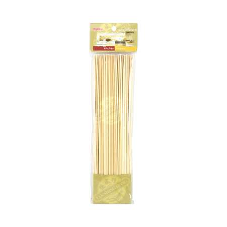 HYVEE Bamboo Skewers 10″ 100 Count Pack HYVEE 10″ 竹签 100PCS HYVEE 10″ 竹簽 100PCS