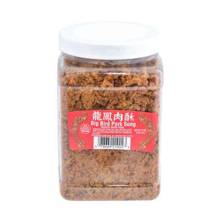 BIG BIRD Pork Sung 18oz 龙凤 肉酥(大盒) 18oz 龍鳳 肉酥(大盒) 18oz