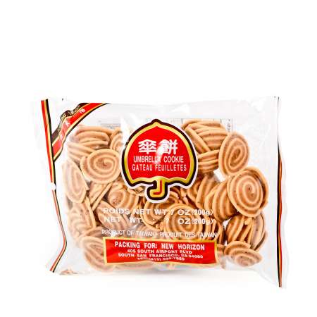HsinTungYang Umbrella Cookies 台湾新东阳 伞饼 8oz 台灣新東陽 傘餅 8oz