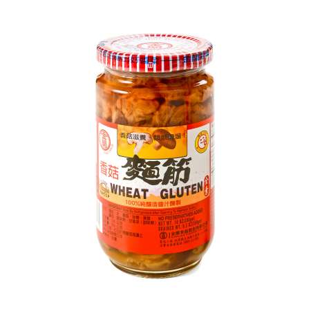 KL Wheat Gluten 金兰 香菇面筋 14oz 金蘭 香菇面筋 14oz