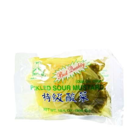DP Sour Mustard 10.5oz 双鹦鹉 酸菜 10.5oz 雙鸚鵡 酸菜 10.5oz