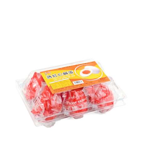 B&C Cooked Salted Eggs 宝昌 熟红心咸蛋6pcs 寶昌 熟紅心鹹蛋6pcs