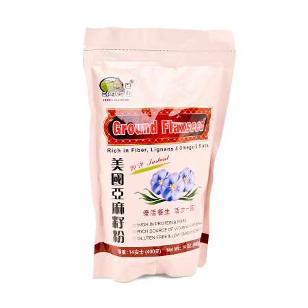 GM Ground Flaxseed 美国亚麻籽粉 14oz 美國亞麻籽粉 14oz