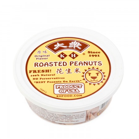 KH Original Flavor Roasted Peanuts 6oz 美国大众 花生米 6oz 美國大眾 花生米 6oz