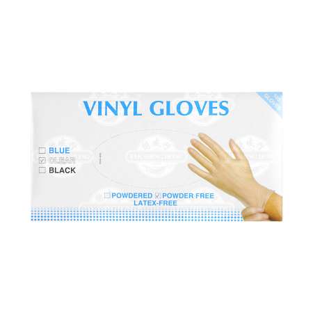 VINYL GLOVES Disposable (XL/Clear) 100pcs VINYL GLOVES 乙烯基无粉一次性 多用途手套 (透明/加大号) 100pcs VINYL GLOVES 乙烯基無粉一次性 多用途手套 (透明/加大號) 100pcs