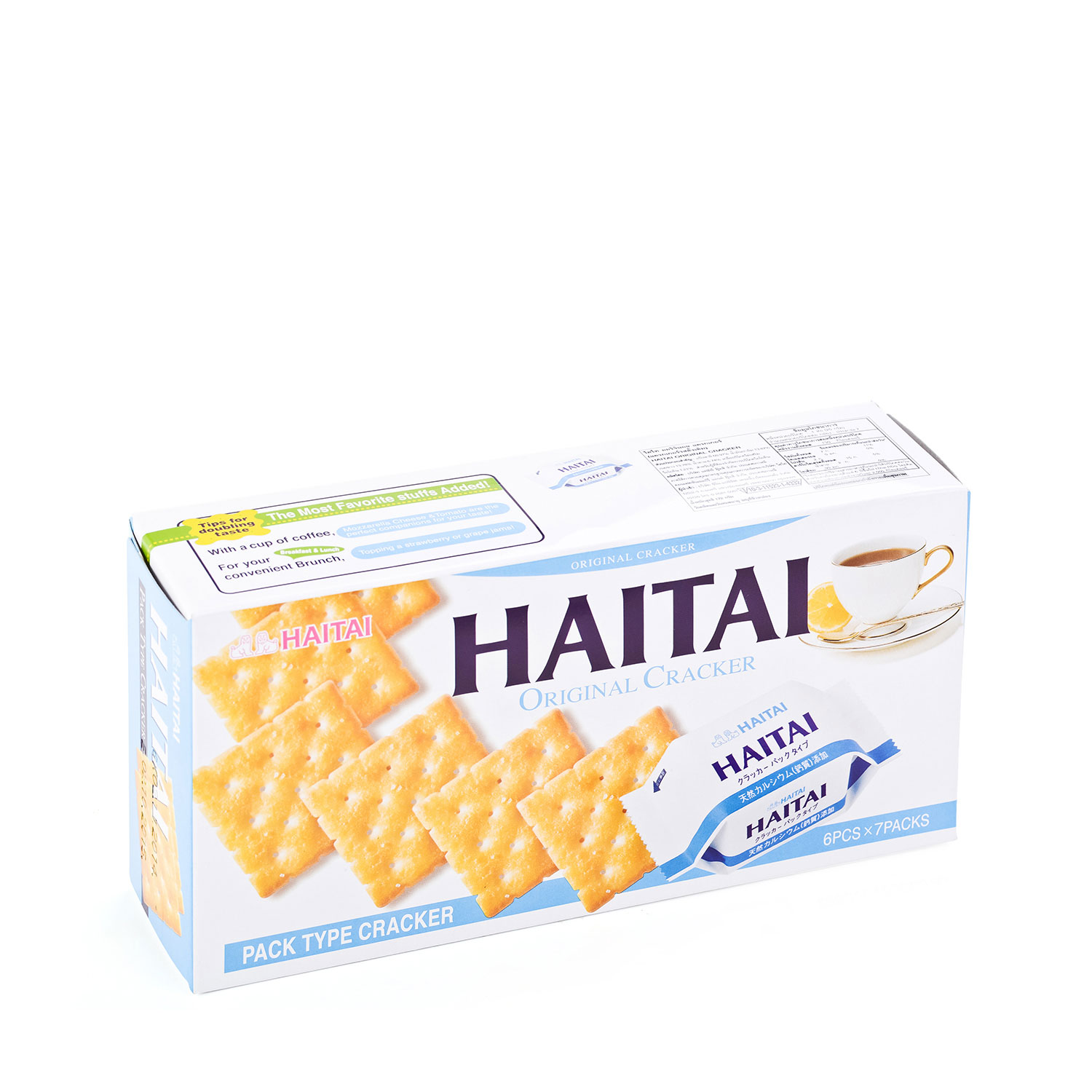 HAITAI Original Cracker 6pcsx7packs Tak Shing Hong
