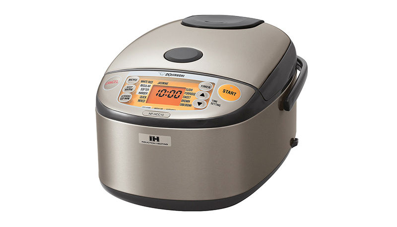 Zojirushi NP-HCC10XH 1L Stainless Steel Induction Heating System Rice Cooker 